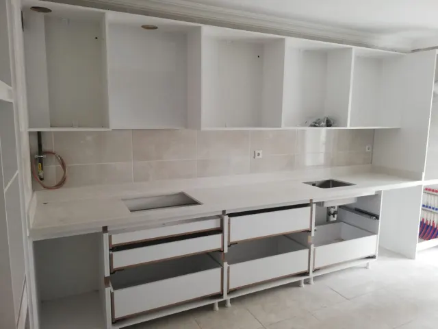 Belenco Beyaz Mutfak Tezgahı