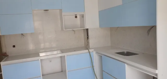 Beyaz Belenco Mutfak Tezgahı